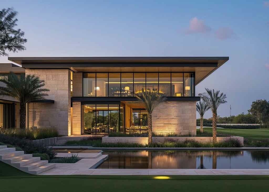 Faro villa exterior at The Heights Dubai South